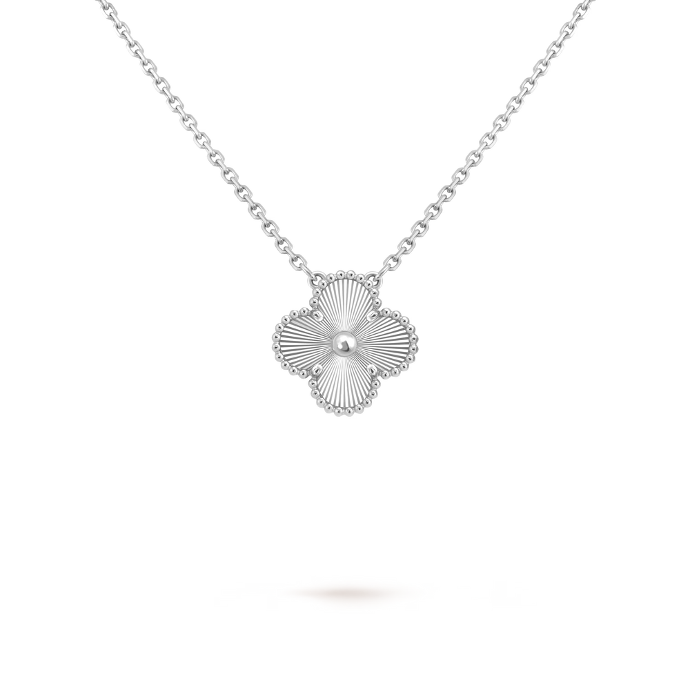 AV four leaf clover necklace