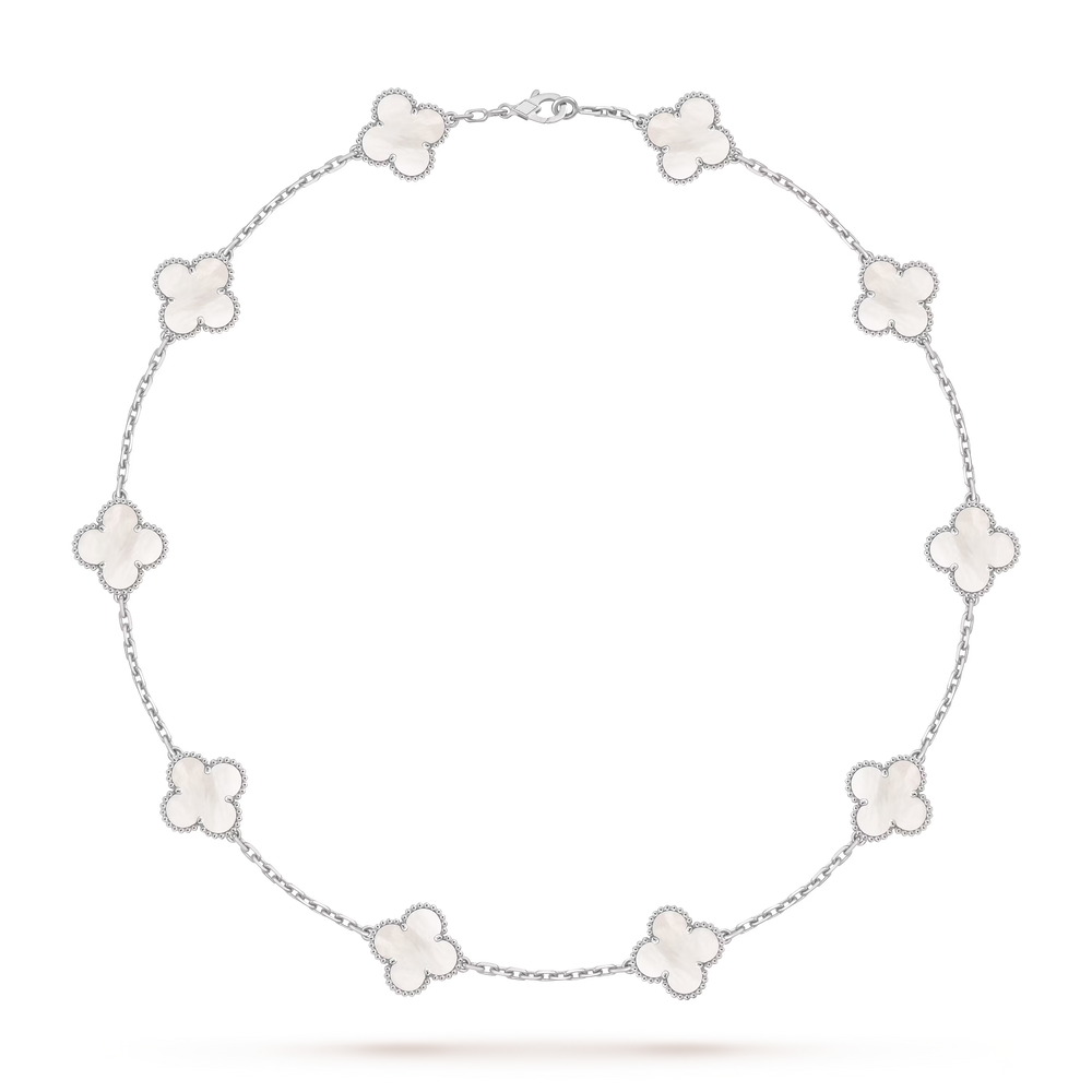 AV four leaf clover necklace, 10 motifs