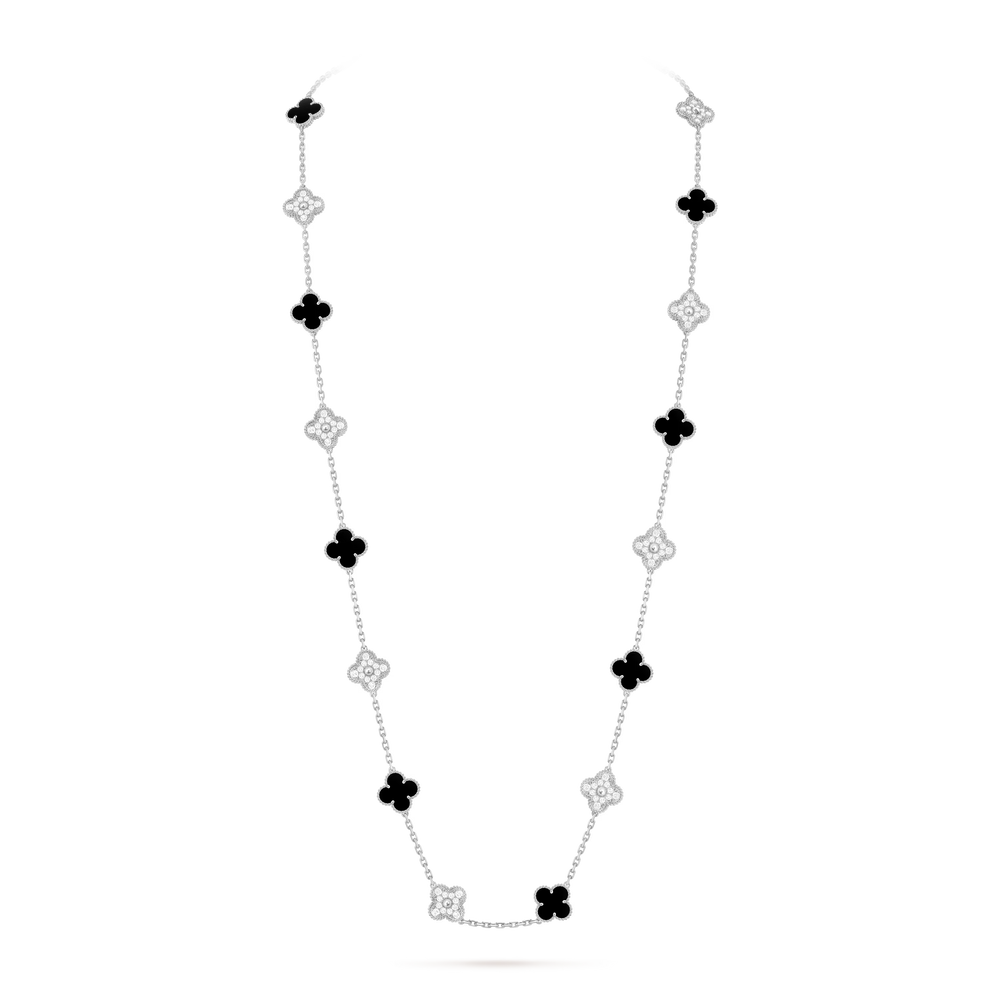 AV four leaf clover necklace, 20 motifs